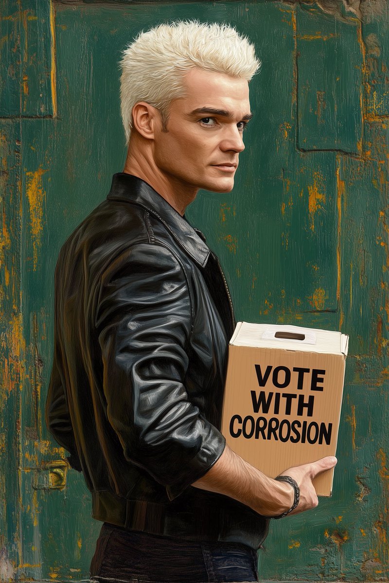 If you don't care about the tip, grab the shaft and Vote with Corrosion.