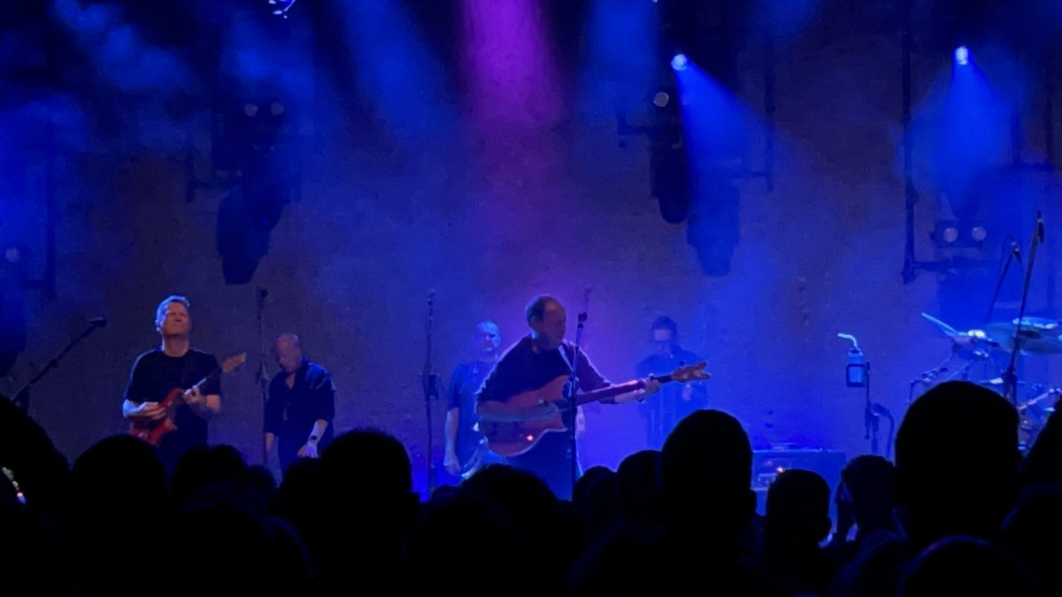 Standing at the Corn exchange tonight. Reliving my youth - Level 42