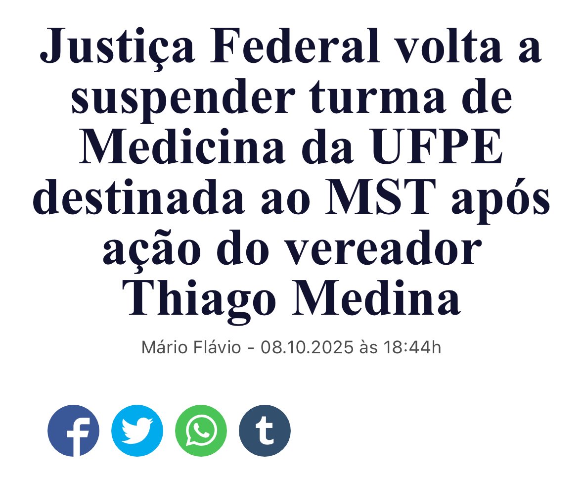 Só paro quando esse absurdo cair de vez!