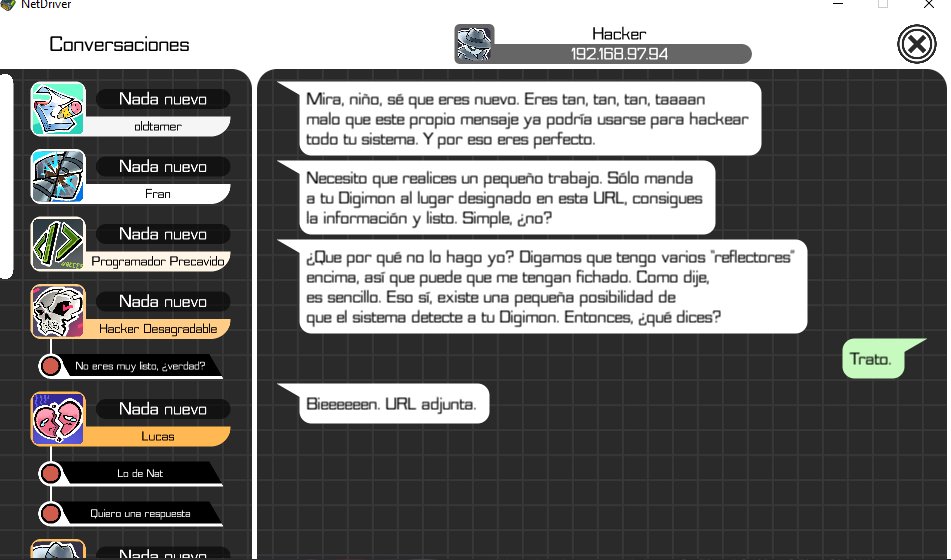 OldTamer_DST's tweet image. Acabo de notar que todos los diálogos de #netdriver suenen en mi cabeza con la voz de Drash... la voz de Drash haciendo voces xD 🙃