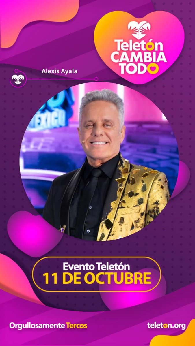 ayalaalexis's tweet image. . @TeletonMexico nos vemos este sábado 11 de octubre para llenarnos el corazón de orgullo y solidaridad. 🫶🏼🙏🏼😎

#TeletónCambiaTodo #OrgullosamenteTercos #Teletón2025
