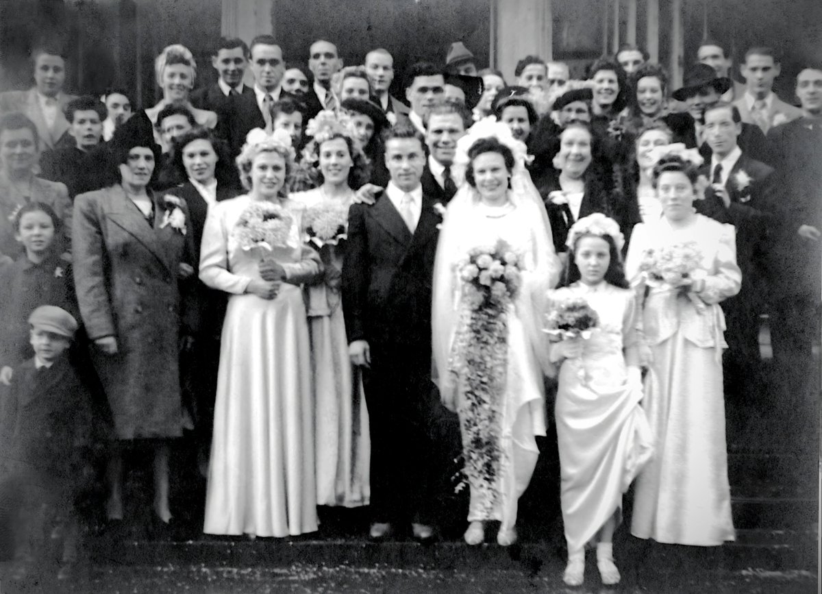 MemoryStudioUK's tweet image. A 1940s family wedding with my grandmother as a bridesmaid.

The photo had faded with time, but the joy and detail were still there, waiting to be restored.

Brought back to life with care at The Memory Studio.

#PhotoRestoration #FamilyHistory #TheMemoryStudio #RestoredWithCare