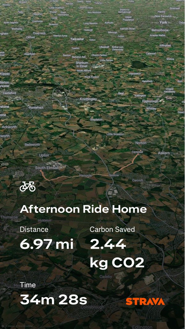 Interesting long over due day on the none electric bike got train to Adwick but they didn't leave doors open enough for me to get off so had to get off at Soith Elmsall which wasn't please about #cubebikesofficial #cycling #cyclingcommute #bike