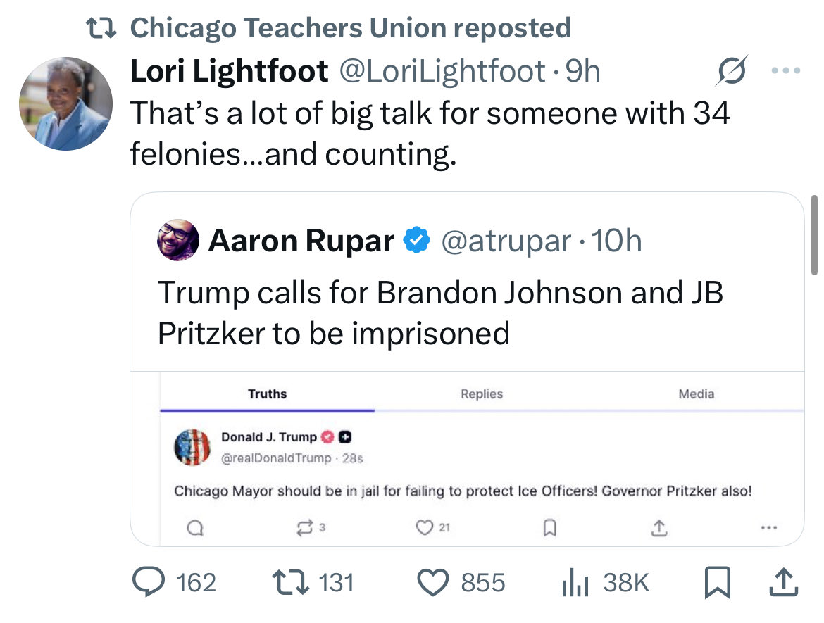 Incidentally, in less important and kind of silly news, I think this is a first: