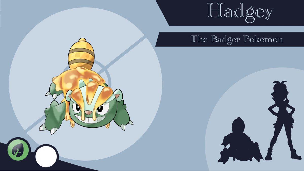 TheAxolo's tweet photo. Tried my hand at fakemon, what do yall think?

These are the grass starters for a Pokemon region based on Africa that im making for fun.

Inspo: Black Hair Styles, Honey Badgers, Bees, and Honey!

#Pokemon #fakemon #art #pokemonart https://t.co/mds9CzLmHW