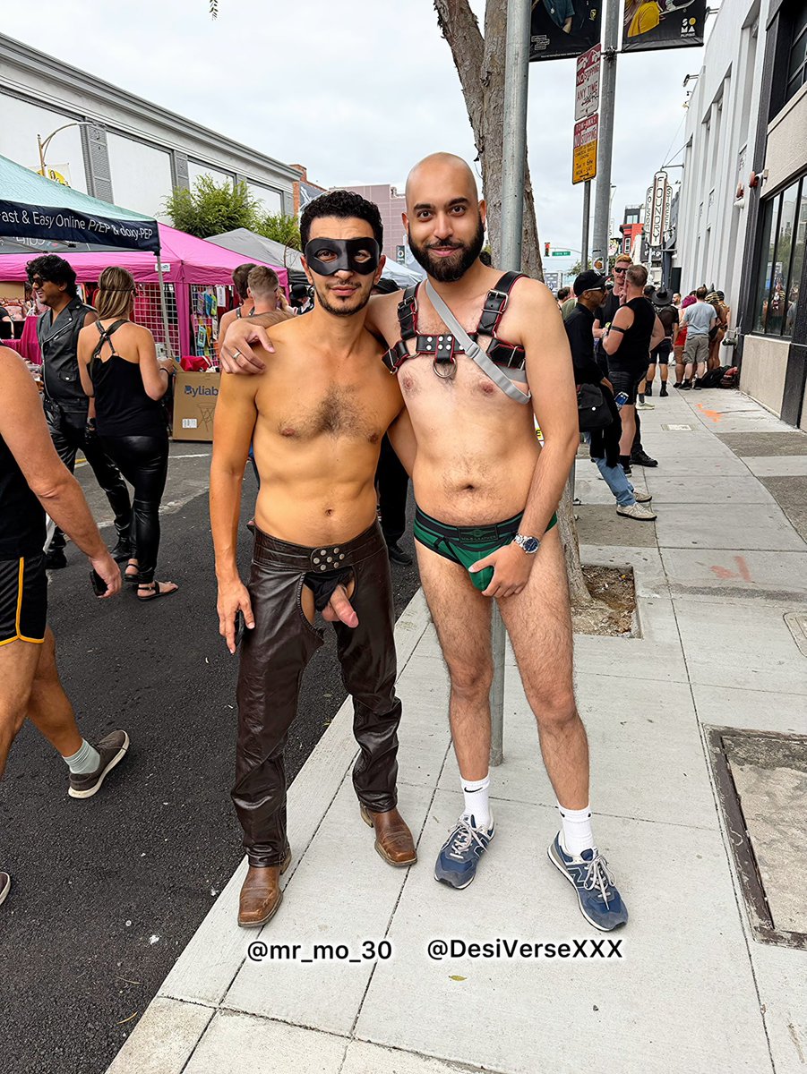 Another gem with <a href="/Mr_mo_30/">Mr Mo SF</a> at #Folsom2025 🔥🔥