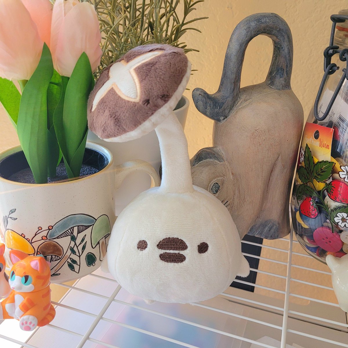 A shiitake mushroom korpokkur 🍄