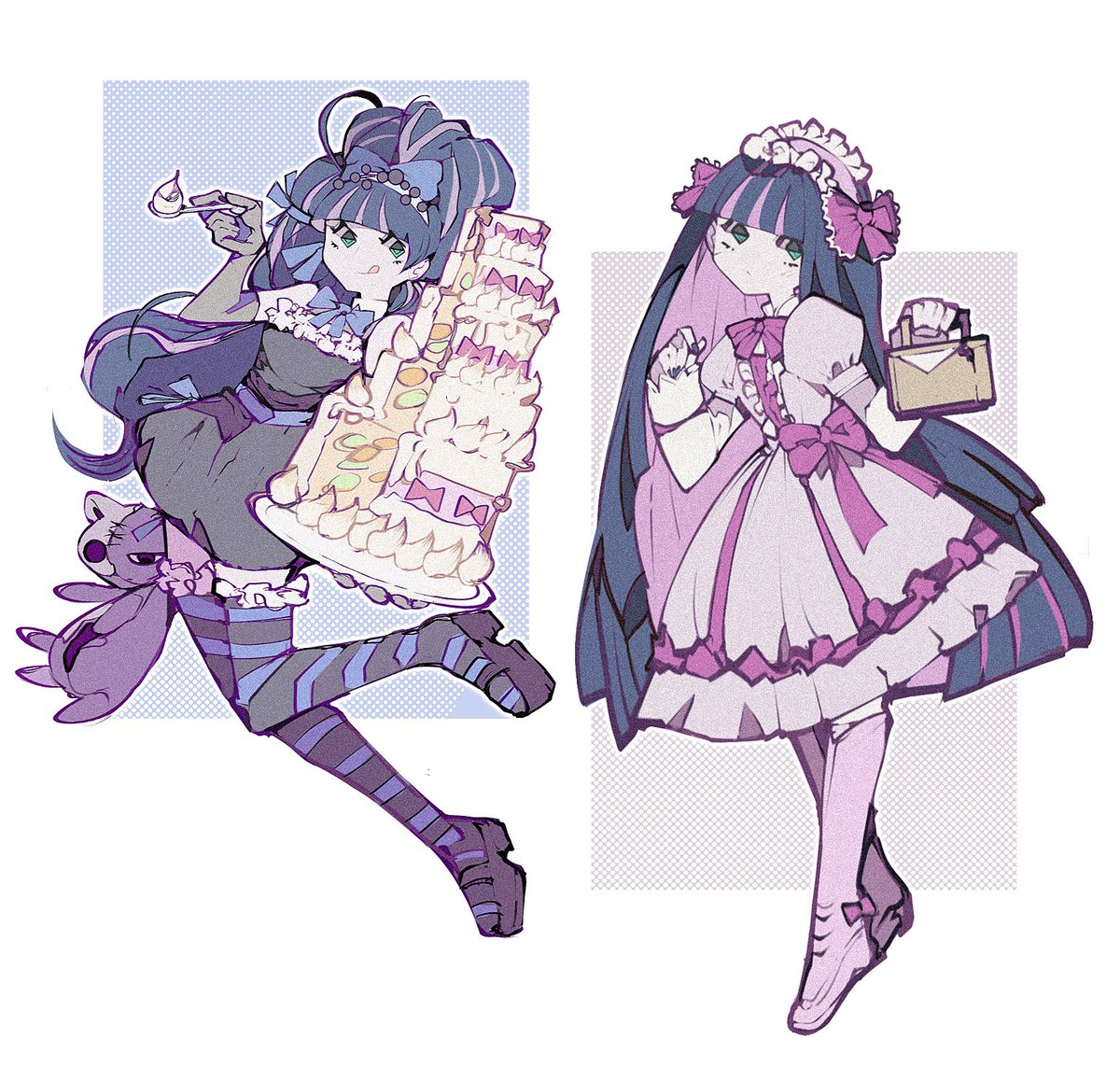 Nanohiku's tweet image. Stockings 

#stockinganarchy #art