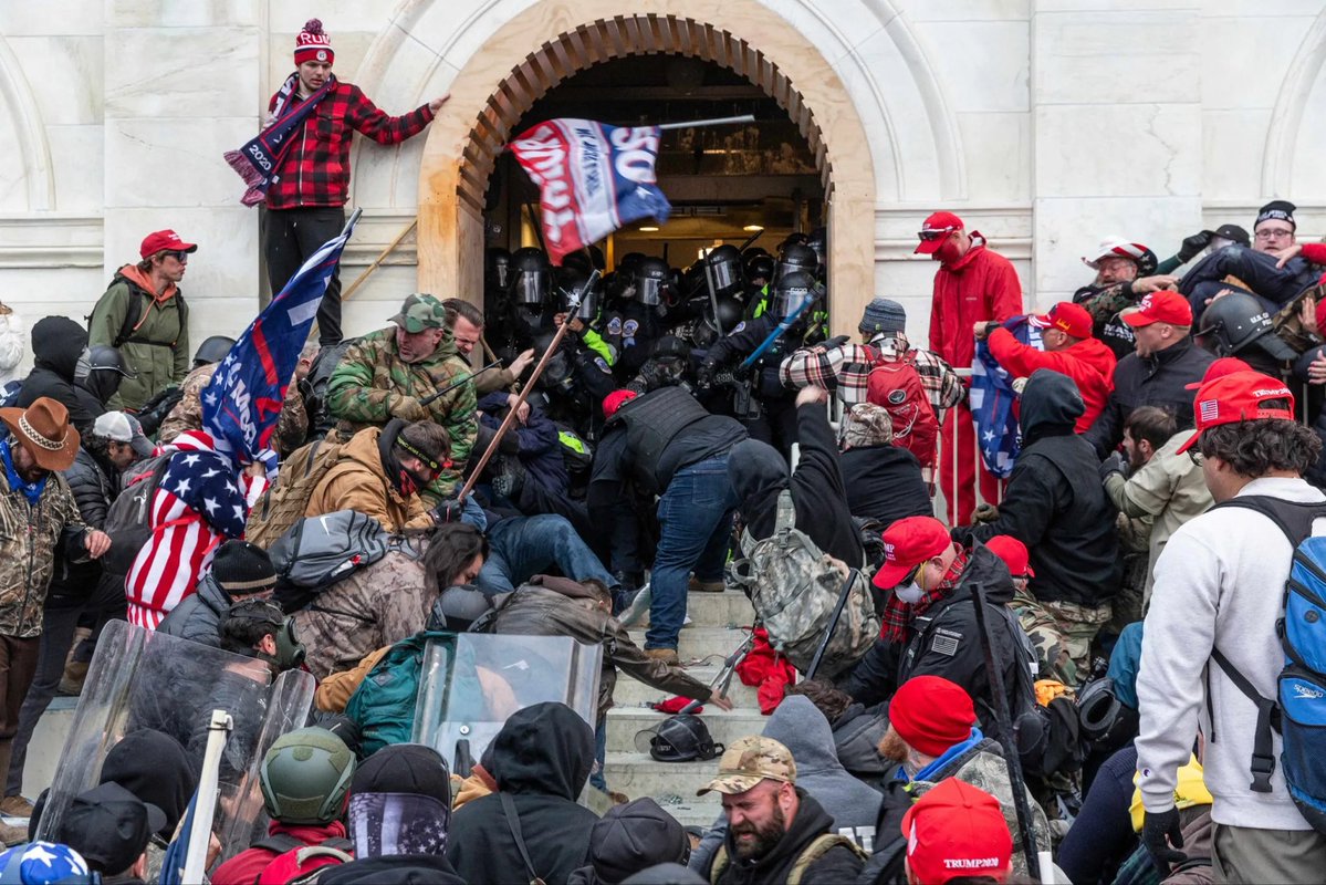 RepScottPeters's tweet image. Well, one example comes to mind. Will President Trump pardon protesters in Chicago and Oregon like he did for Jan 6 “protesters?”