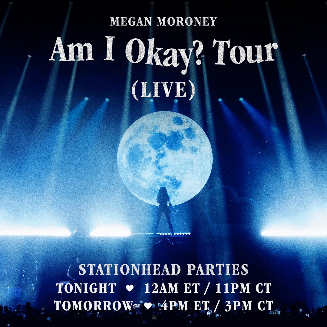 join the Am I Okay? Tour (Live) streaming party tonight at 12/11p ct 

share.stationhead.com/awp75kt037os