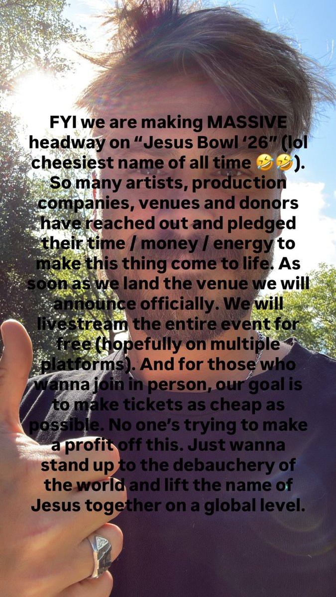 JESUS BOWL ‘26 🫡🫡