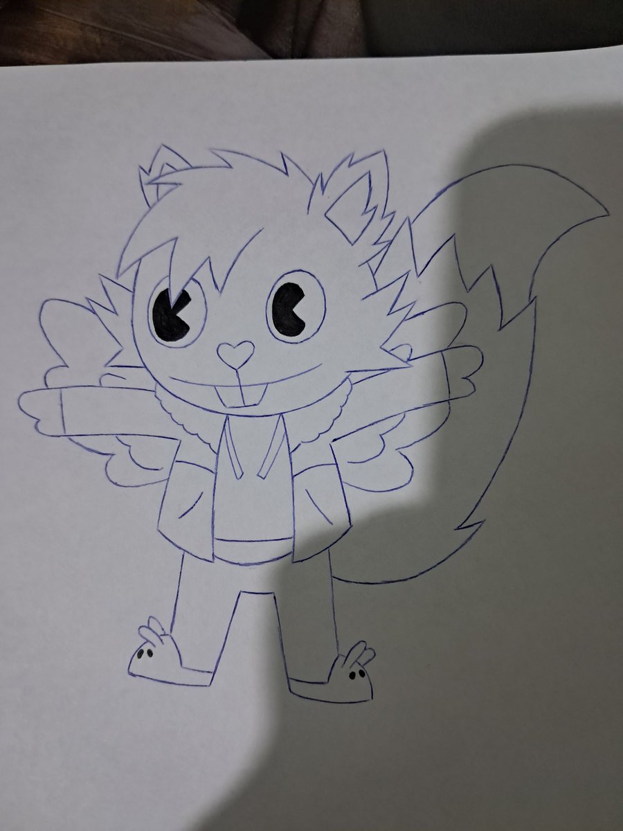 Snower, el OC de <a href="/NemaoWasTaken/">Nemao</a>  #happytreefriends #htfOC #Inktober