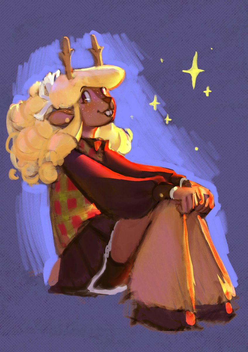 Guess my favourite character to draw #deltarune #noelleholiday