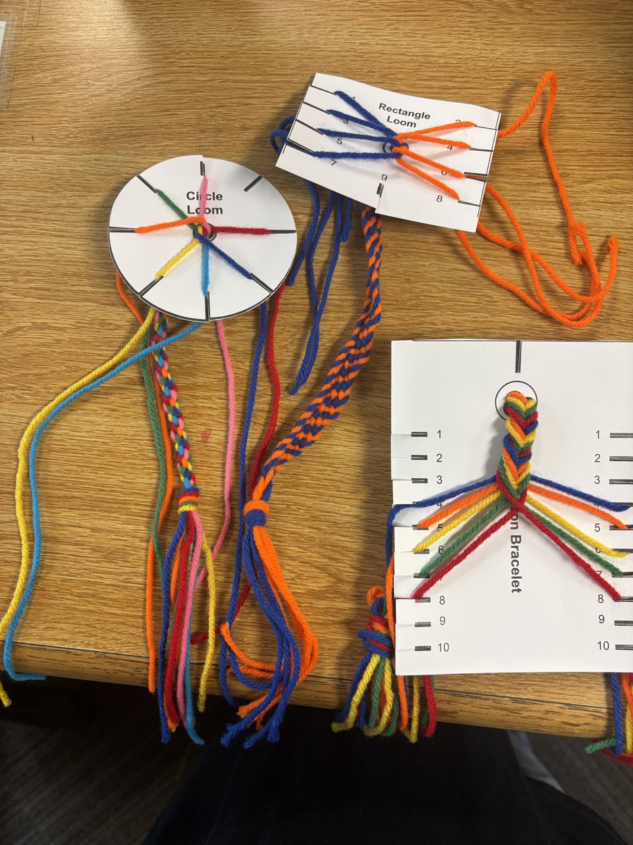 Legacy MS Library (@lmsreads) on Twitter photo The votes are in. Our next #CreationStation project will be yarn bracelets. You will have 3 different styles to try out. And you get to pick your yarn colors!
<a href="/LegacyECISD/">Legacy Middle School</a>
<a href="/ECISDreads/">ECISDreads</a> The votes are in. Our next #CreationStation project will be yarn bracelets. You will have 3 different styles to try out. And you get to pick your yarn colors!
<a href="/LegacyECISD/">Legacy Middle School</a>
<a href="/ECISDreads/">ECISDreads</a>