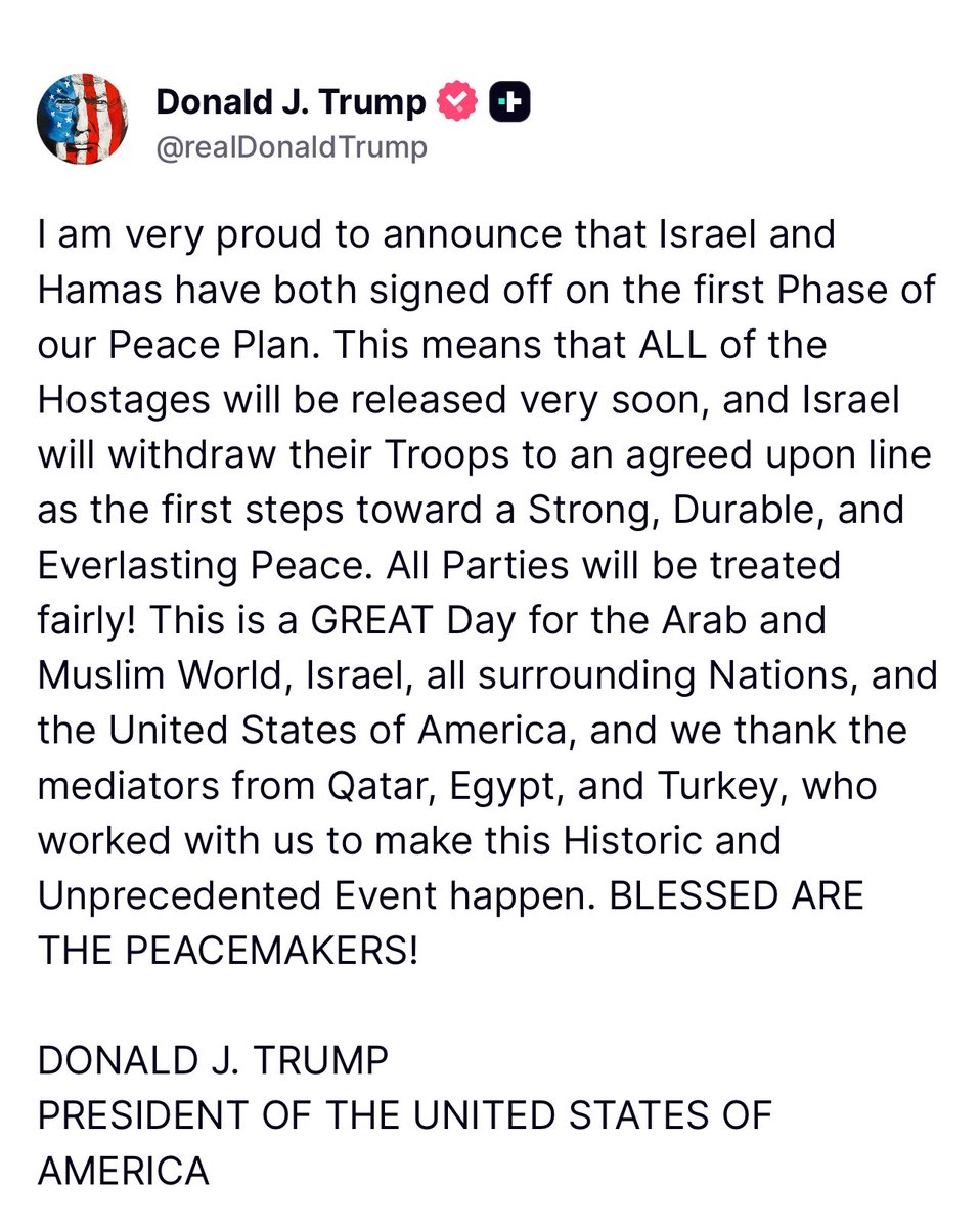 brianglenntv's tweet image. President Trump is the peacemaker!
