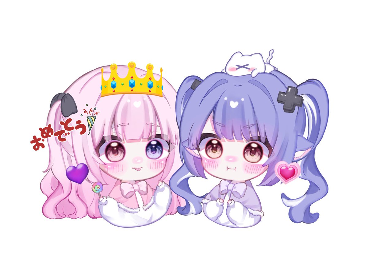 専フラのにこ様のお誕生日！🍭💜
おめでとうございます^ᴗ ᴗ^♡

いっつも可愛いを届けてくれる天使です🫶🏻

@ _x0co