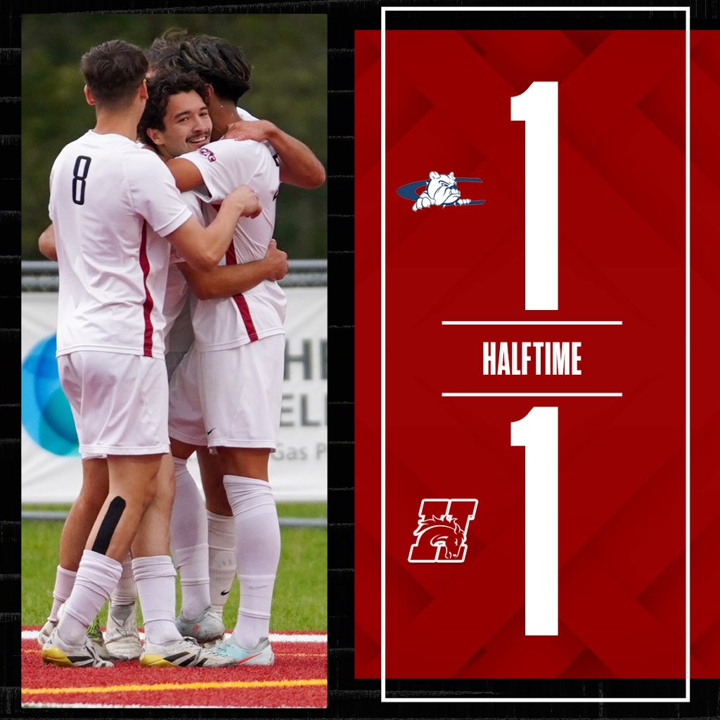 We are tied up at the half!
#GDTBAB