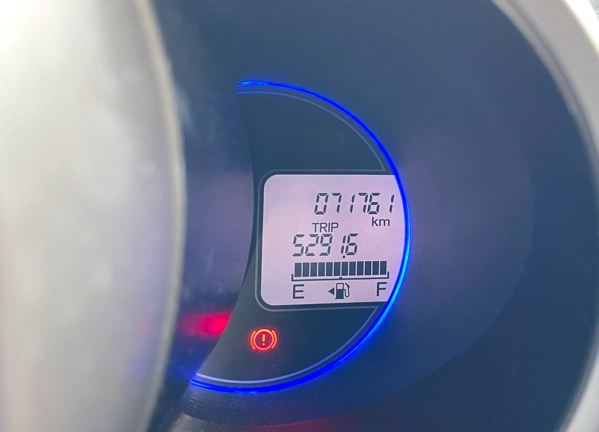 LifeDIVAjb5's tweet image. 気づいたら70000kmいってた🙌
77777km撮れるといいな📷✨

#NBOX
#ModuloX