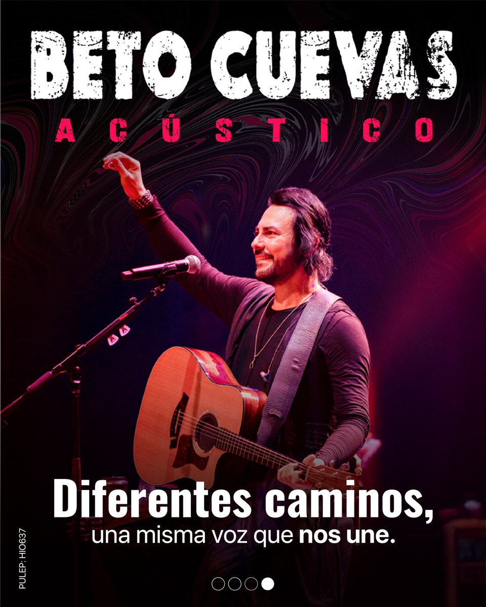 Algunos lo escuchan con nostalgia, otros lo viven en el presente… 🎶

Pero a pesar del paso del tiempo, la voz de Beto Cuevas nunca dejará de emocionar. ❤️

Beto Cuevas Acústico
🗓️ 15 de octubre de 2025 
📍 Movistar Arena Bogotá.

🎟️ ¡Entradas disponibles en <a href="/tuboleta/">Bruno Diaz</a>!