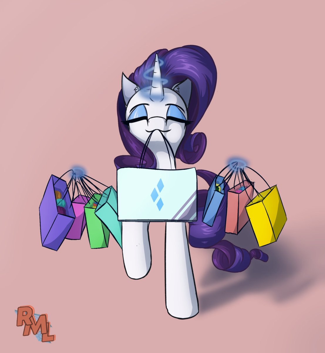 𝐈𝐧𝐤𝐭𝐨𝐛𝐞𝐫 𝟐𝟎𝟐𝟓. 𝐃𝐚𝐲 𝟖. 𝐑𝐞𝐜𝐤𝐥𝐞𝐬𝐬

She's on the shopping spree. Or how do you think reckless Rarity looks like?

#Inktober2025 #Inktober #Rarity #MLP #fanart #shopping