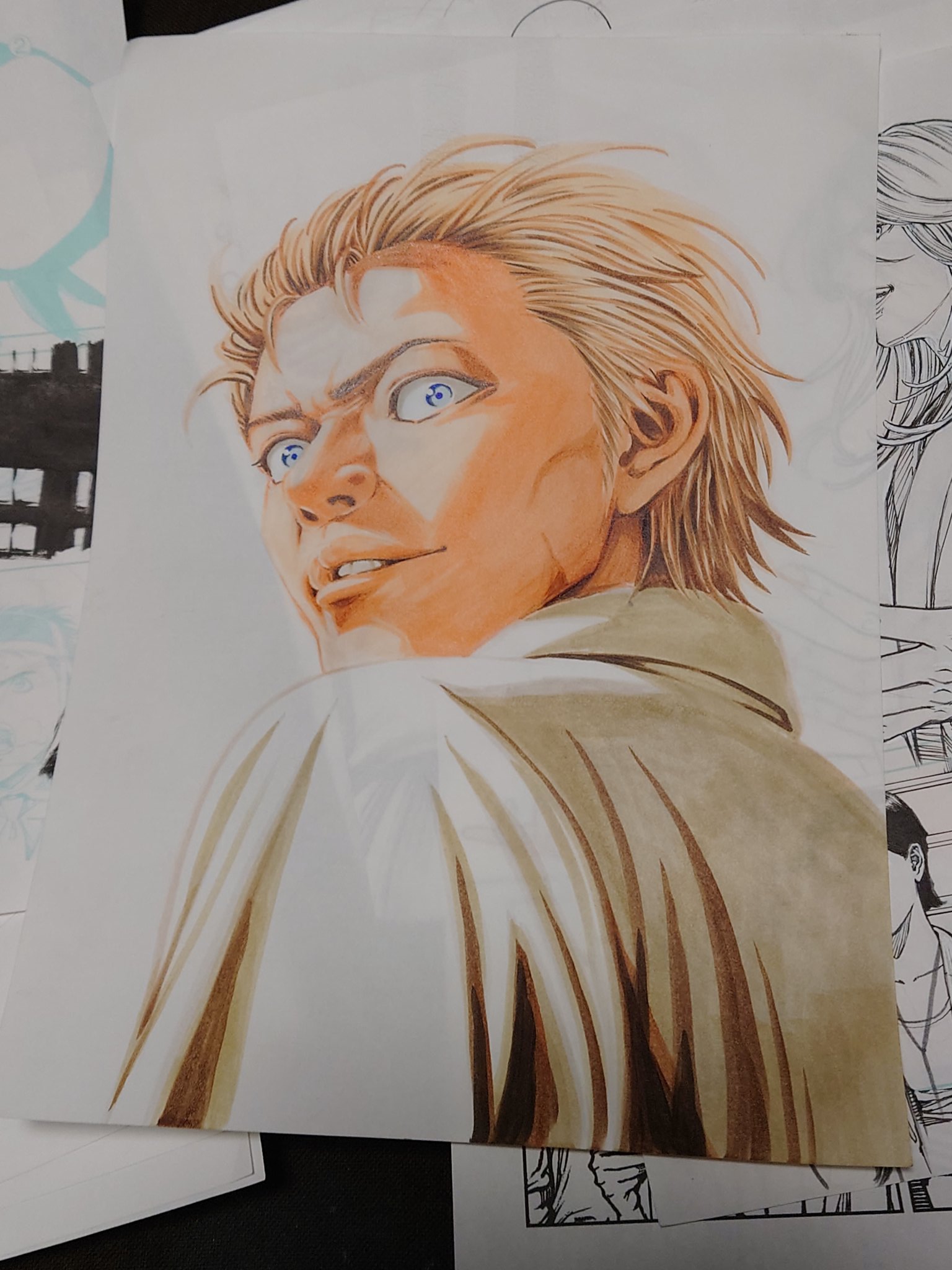 バンビーノせきやてつじ直筆原稿 バンビーノせきやてつじ直筆原稿 バンビーノせきやてつじ直筆