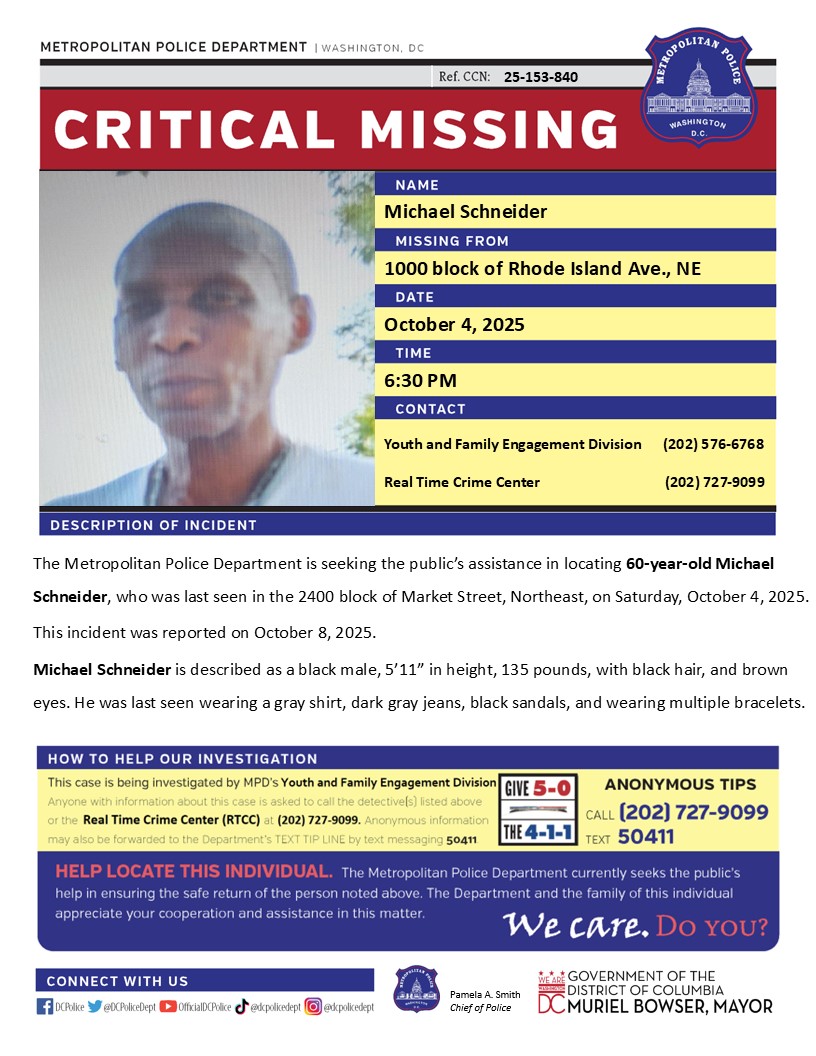 DC Police Department on X