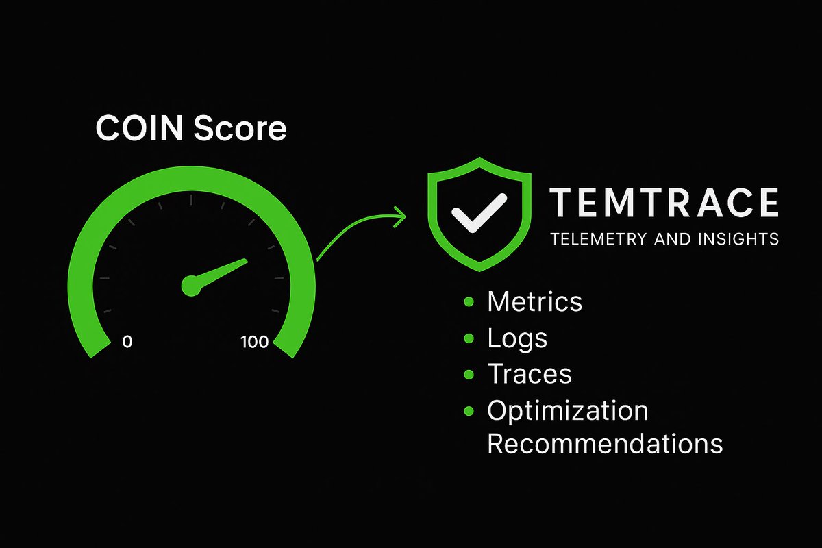 TEMTRACE2024's tweet image. TEMTRACE turns raw telemetry metrics, logs, and traces into actionable insights that boost your COIN (Cost Optimization Index) Score.

✅ Transparent.
✅ Measurable.
✅ Provable .

#FinOps #CloudOptimization #TEMTrace #COINScore #CloudEfficiency