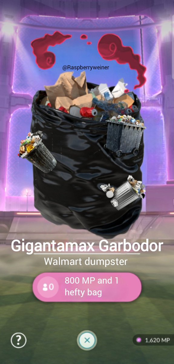 RaspberryWeiner's tweet image. Gigantamax Garbodor raid day looks kinda trashy.. 🥴🗑
#PokemonGO