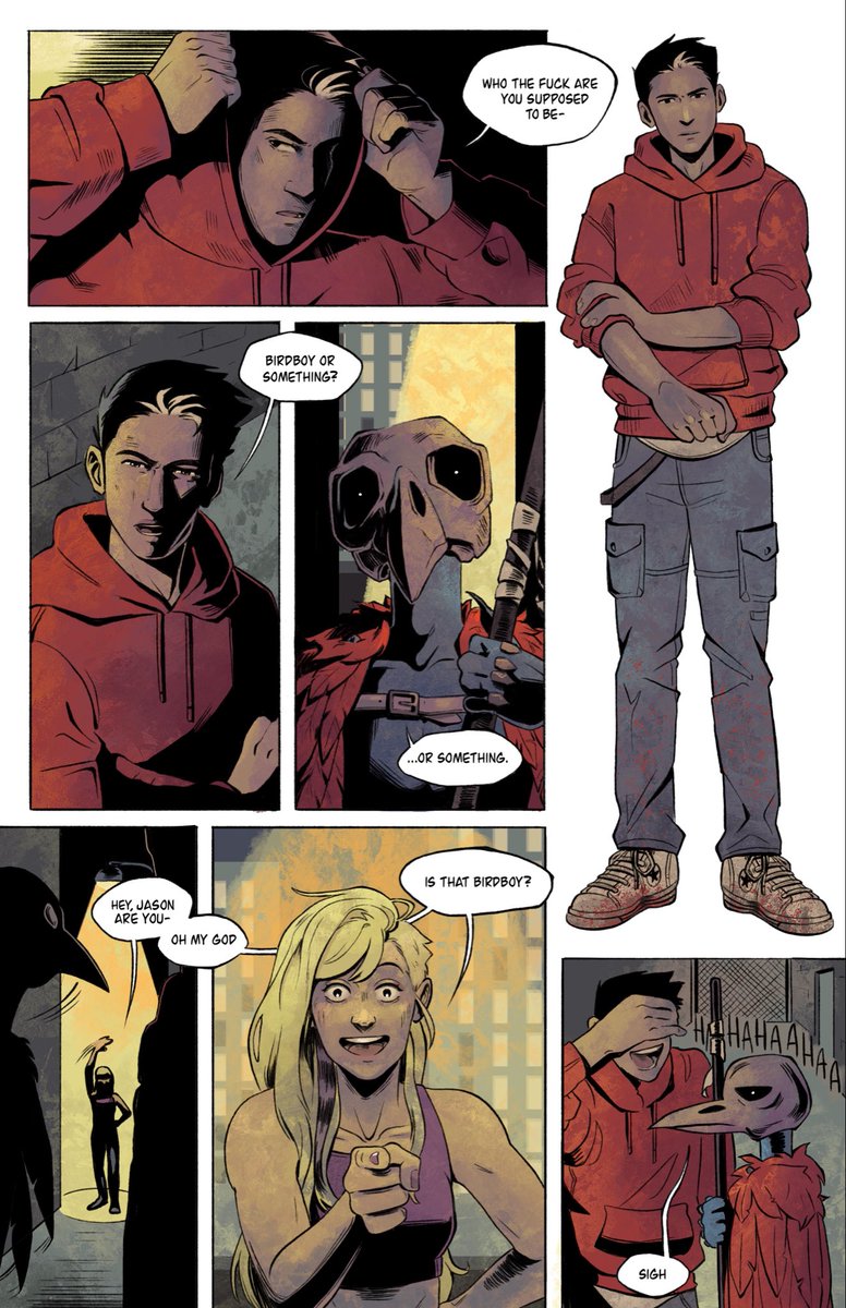 absolute red robin pages 🪶 ( #timdrake #jasontodd #stephaniebrown