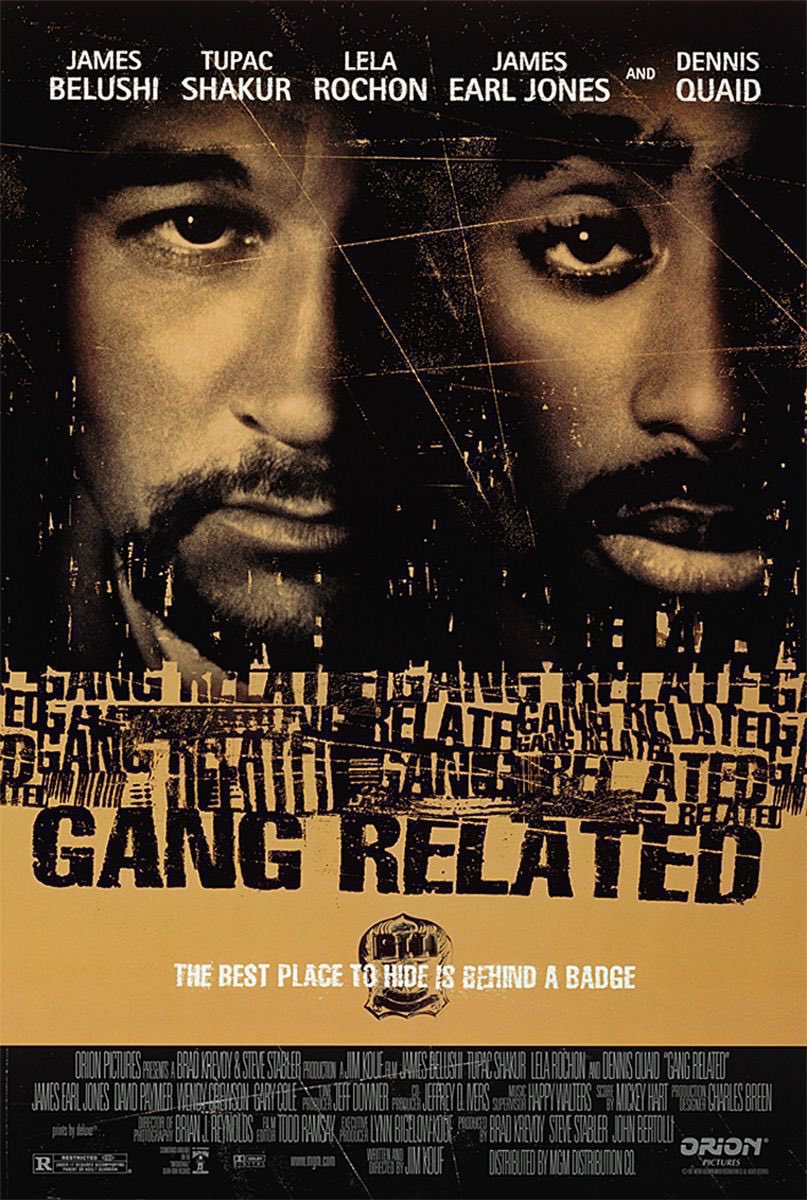 FilmNewsNos's tweet photo. 🎬MOVIE HISTORY: 28 years ago today, October 8, 1997, the movie ‘Gang Related’ opened in theaters!
#JamesBelushi #TupacShakur #LelaRochon #DennisQuaid #JamesEarlJones #DavidPaymer #GaryCole #WendyCrewson #TerrenceCarson #KoolMoDee #RobertLaSardo #TommyListerJr #JimKouf https://t.co/JKfABgn5KY