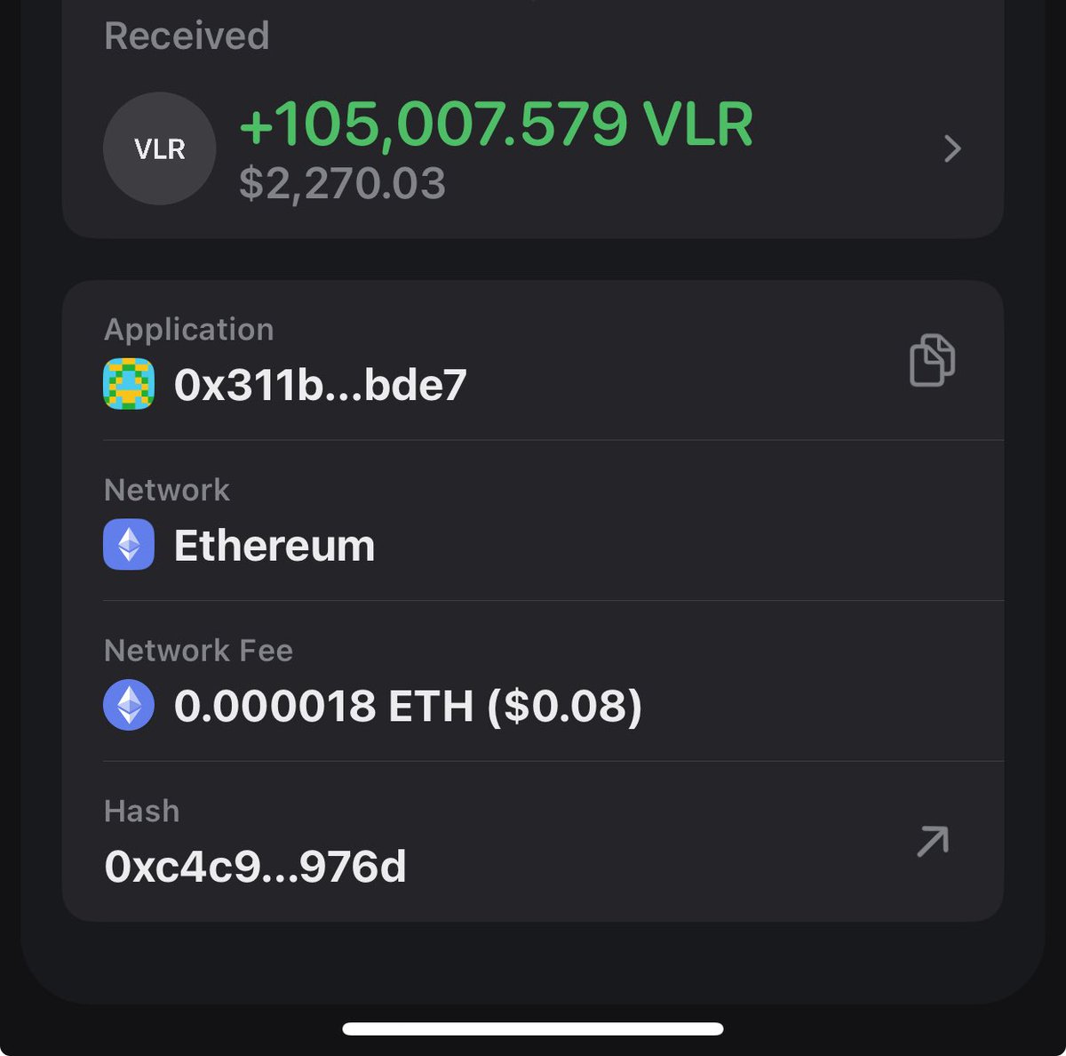 ⏰TIME SENSITIVE⏰

$VLR just announced their 2nd round rewards distribution event. 

I and many others just got over $2200 each in $VLR rewards.

All $VLR users and holders are eligible 
Check eligibility and claim:

🔗 velora.tokensallocations.com

❗️CLAIM WINDOW CLOSING SOON❗️