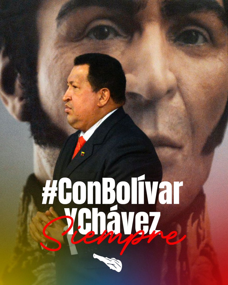 #ConBolívarYChávezSiempre