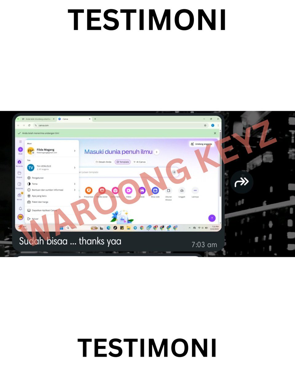waroongkeyz's tweet photo. Testi #14 https://t.co/uv2b7edmqB
