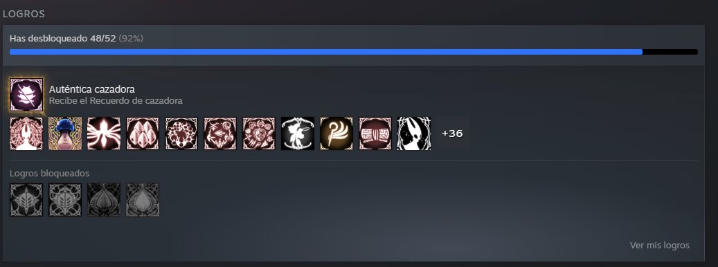 Pues aquí acaba mi aventura en Hollow Knight Silksong 👀

Gran juego pero mucho mas estresante que el primer Hollow Knignt✨

Diría que lo visual es lo mejor del juego sin duda uwu

Lo peor es la cantidad de vida que tienen los enemigos normales, se hacen bastante molestos jsjs