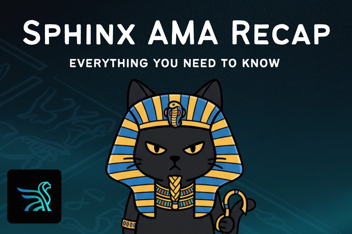 tonyler_'s tweet image. 1/ Missed The @SphinxProtocol AMA? 🤔
I've got you covered. The Sphinx Protocol team, including co-founders Greg and Austin, discussed making commodities like oil and gold as easy to trade as crypto, opening exclusive markets to a global audience.
Key insights. A thread 🧵 👇