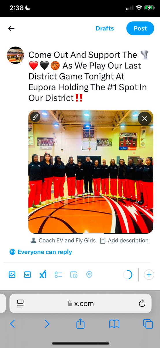 The Count Down Has Begun 24 Days Until Our First Game!! Let’s Go 🌪️❤️🖤 #3#