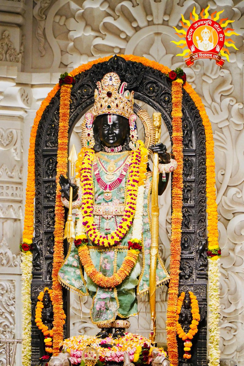 bjpdrmahendra's tweet image. श्री अयोध्या धाम में प्रभु श्री रामलला जी के दिव्य दर्शन।
प्रभु श्री राम जी की कृपा हम सभी भक्तों पर सदैव बनी रहे।
जय जय श्री राम 🚩🚩
