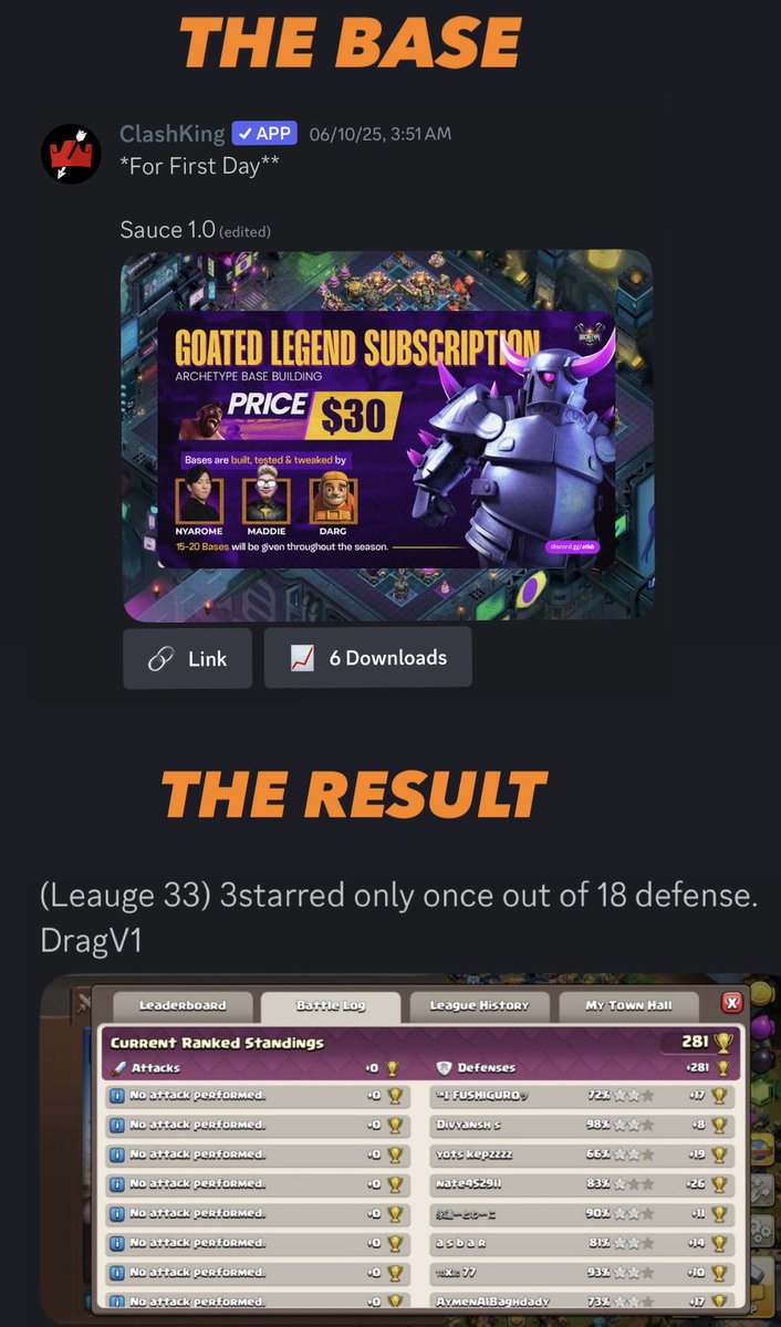 Legend subscription from archetype cooking, get yours at discord.gg/archetype-bb

#clashofclans #basebuilding #coc #legendsleague #newmeta