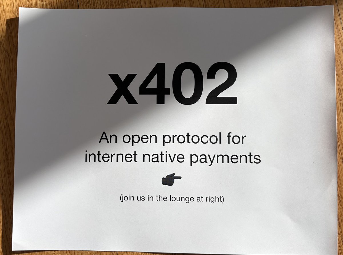 nemild's tweet image. Nearly 150 people coming to our first x402 in person gathering in San Francisco this evening.

The x402 movement is growing.