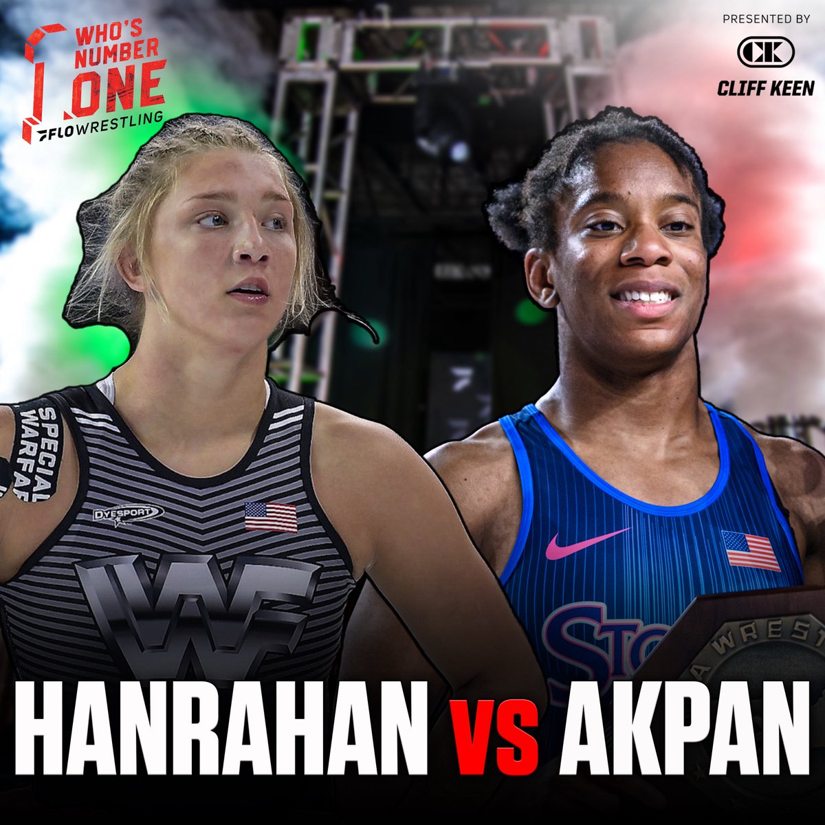 A Fargo rematch is on the docket for 140 Pounds at Who’s Number One! Junior national champ Nora Akpan will try to defeat U17 World Team Trials runner-up Riley Hanrahan for second time since July. However, this time the top spot in the national rankings is on the line! Presented