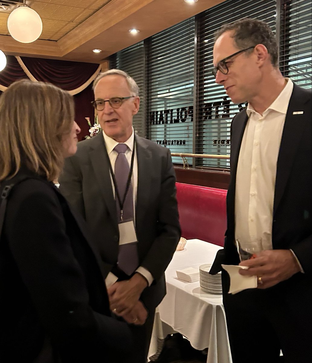 Rob_Oliphant's tweet image. To create the strongest economy in the G7, we are advancing clean construction and resilient infrastructure.  

Great conversations, including with CEO of @CementCanada, @ajauer, at a reception with Canadian cement companies about the future of Canadian construction.