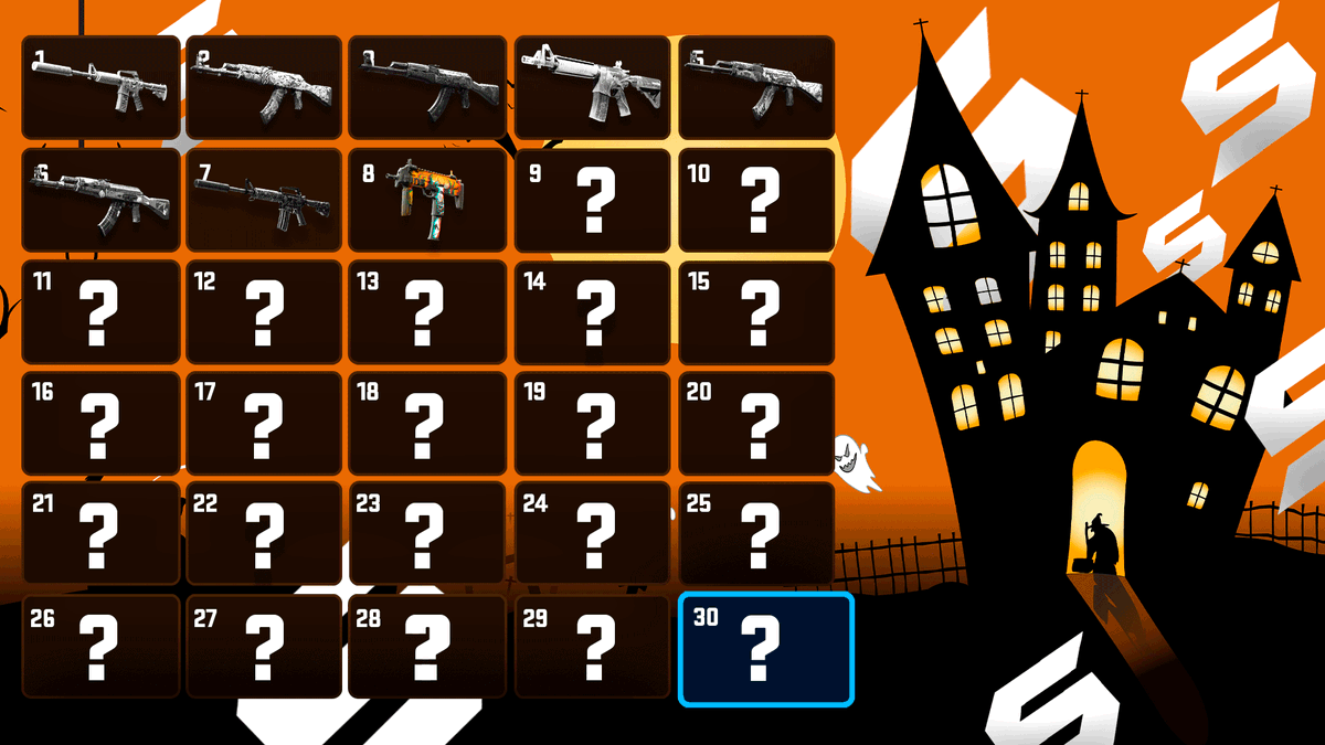 ⚠️ESTAMOS REGALANDO UNA SKIN DE #CS2 GRATIS DIARIA POR HALLOWEEN 🎃

Solo teneis que estar en el discord, y participar cada dia con 1 solo click, sencillo. #cs2Giveaway 

LINK AL DISCORD discord.gg/9KFgKUg