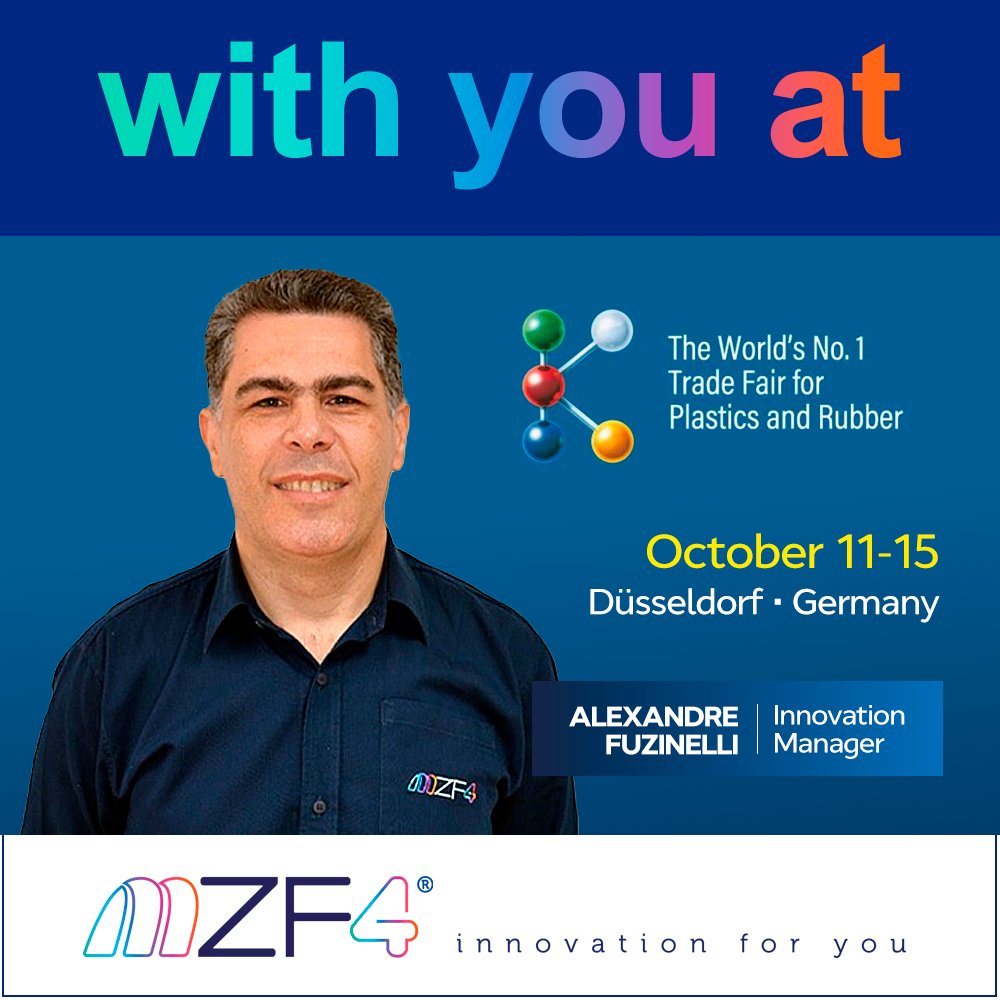 mzf4_group's tweet image. Our Innovation Manager will be attending the world’s leading event for #plastics and rubber industries. The presence of #MZF4 reinforces our commitment to closely following technological trends and transformations that are driving the #polymer industry on the international stage.
