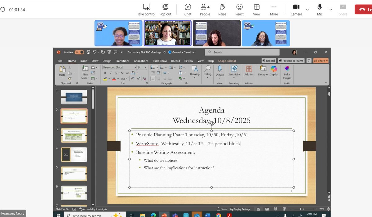 Our HS ELA team is focused on the right work!💪Purposeful planning ✔️Data-driven  decisions✔️A relentless focus on student learning. They don't just talk about it-they live it through collaboration, reflection, and action. 🔥💙 #FAVEELA #Impact #DreamTeam #TheFAVEWay  <a href="/FCS_FAVE/">Fulton Academy of Virtual Excellence</a>