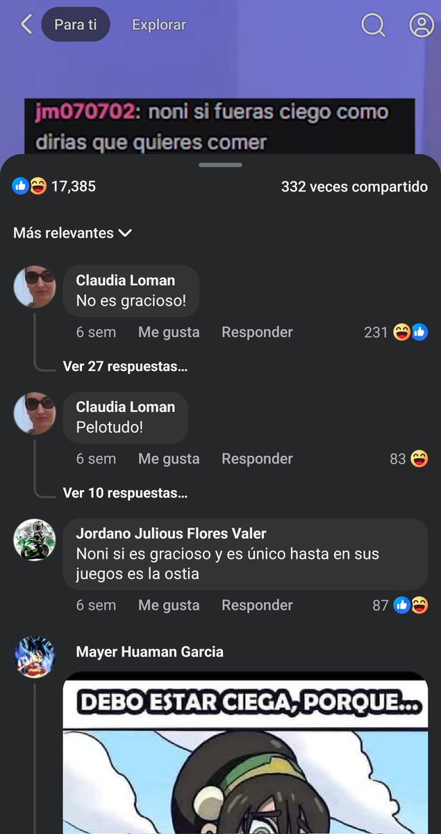 AlejoWhatever's tweet image. Pues @nonisisoy tiene un hater en Facebook 😂