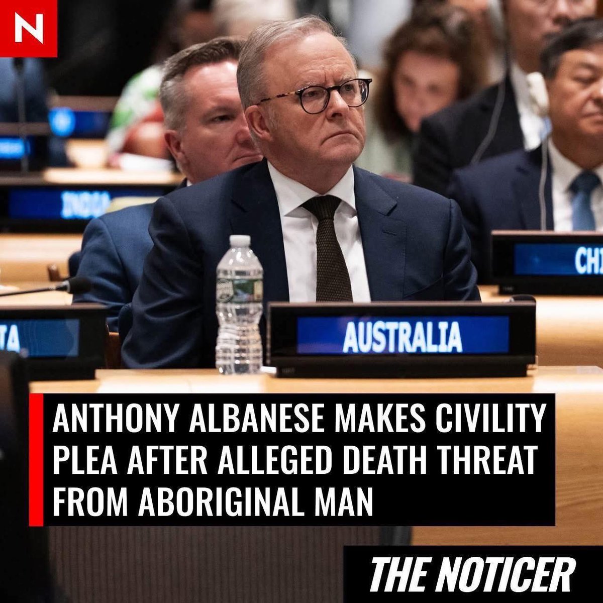 RositaDaz48's tweet image. Not nice is it.. Albanese,feeling threatened, just as many Australians feel daily.. 
You do this everyday to Australians, karma always comes back it’s a real bitch.