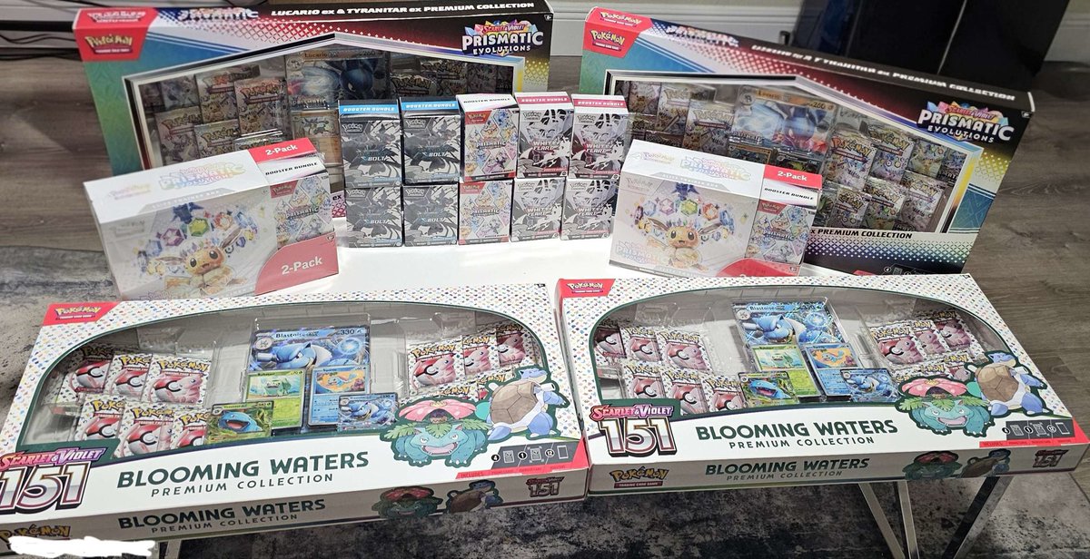 FreePKMRestocks's tweet image. 🚨GIVEAWAY Day 8 of 31🚨

Over $1500 value! 

Prizes:
-8x BBWF Bundles
-2x Blooming Waters🔥
-2x Pris Bundles
-2x Pris Sams Boxes
-2x Costco Pris Box

To Enter: 
Follow, Like, Share, Repost❤️
Join for all rules: discord.gg/rKbwn2beaA
1 invite =1 entry

#pokemon #giveaway #free