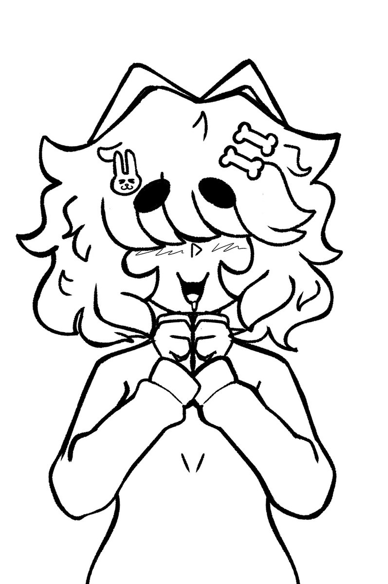 Dibujo de la <a href="/urabread_/">Yüu</a> que tenía hace tiempo y no lo he acabado, sale colorcito?