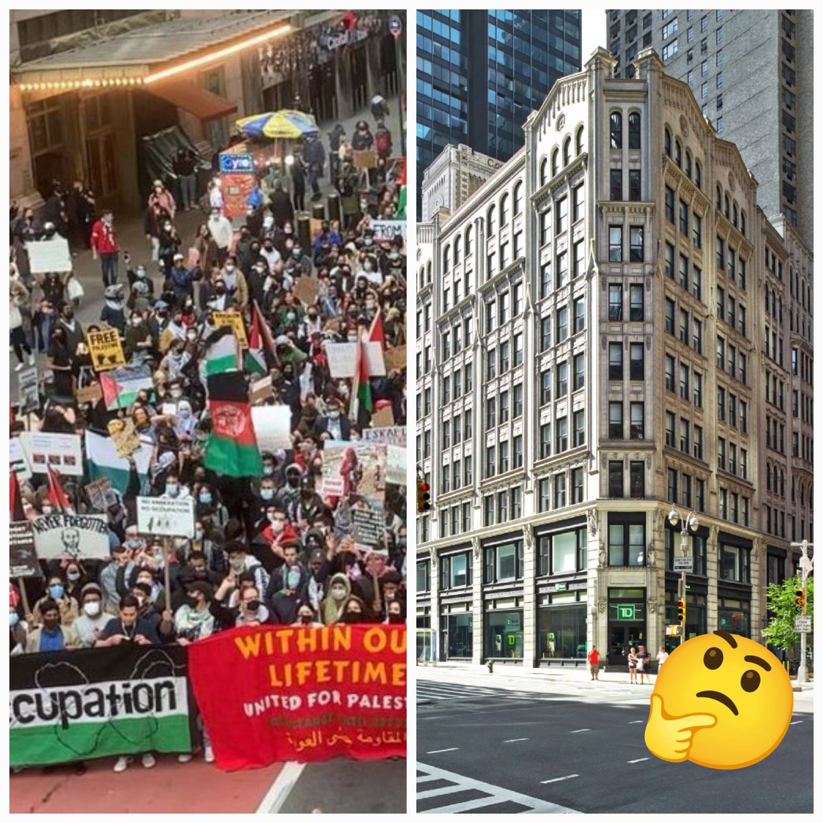 RIOTING all over New York City
   for months . . .

But NEVER at the Headquarters Building
of George Soros' "OPEN SOCIETY FOUNDATION"
on West 57th Street.