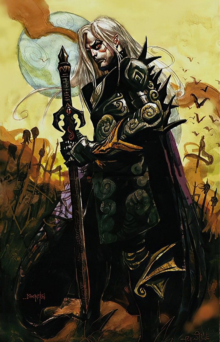 art Dan Brereton 
#Elric #comicart